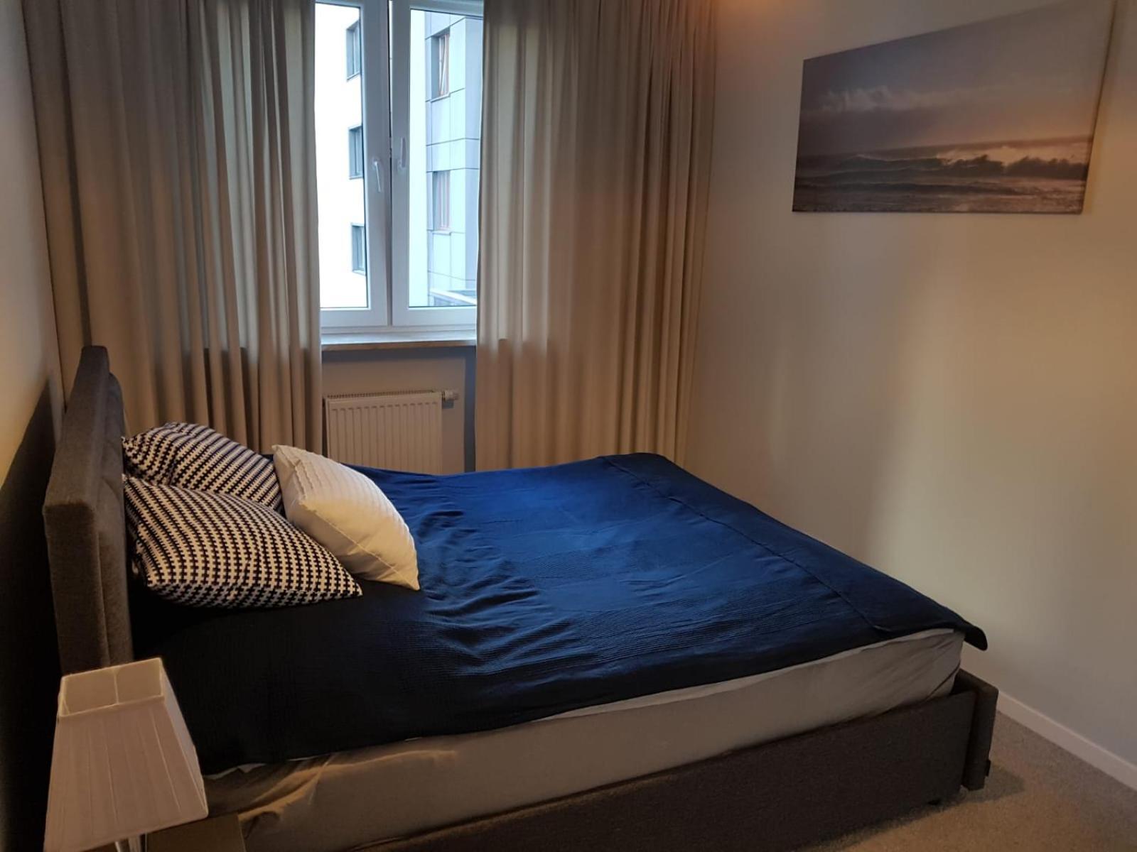 Modern Apartment Near To The Chopin'S Airport Cybernetyki 2A Varsó Kültér fotó